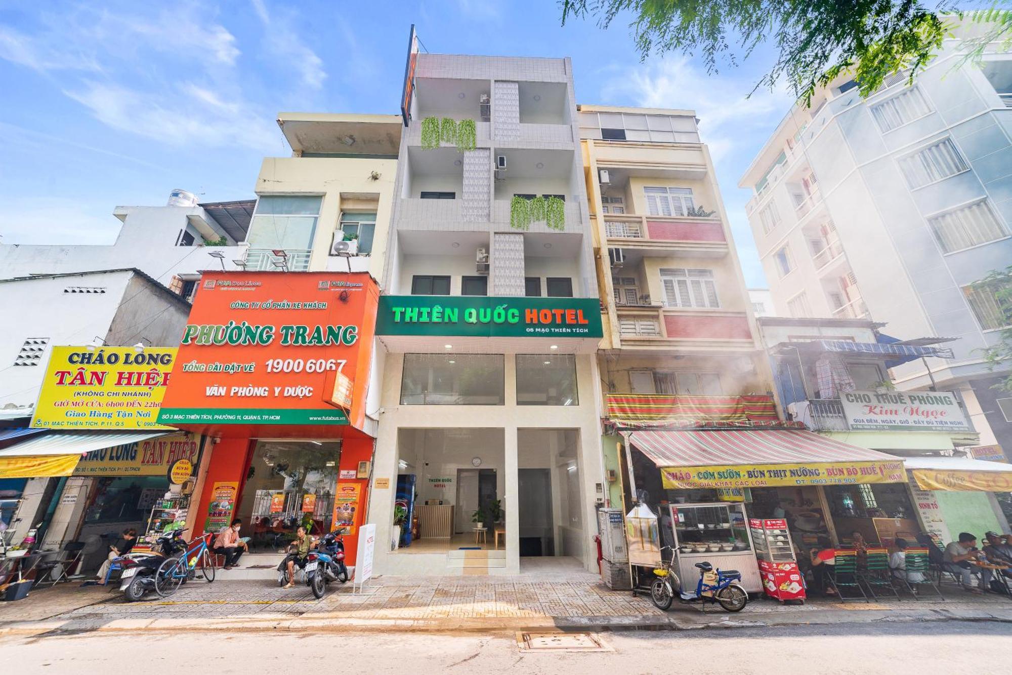 Thien Quoc Hotel Bandar Ho Chi Minh Luaran gambar